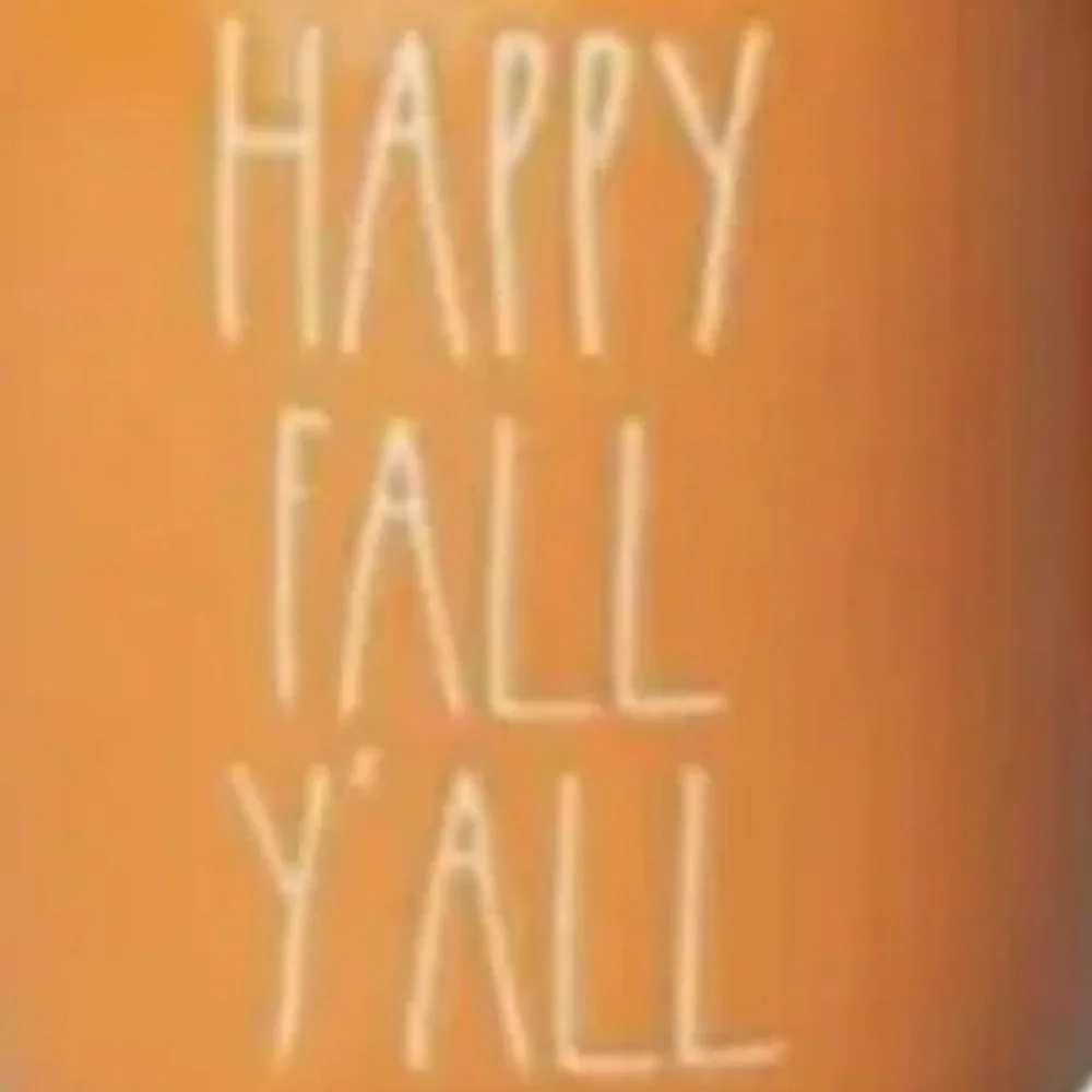 Rae Dunn-Happy Fall Y'all Gnome Mug with topper
